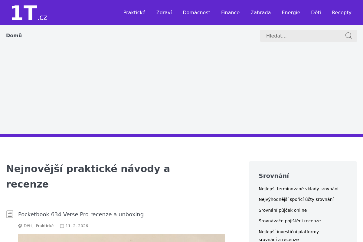 Praktické návody 1t.cz