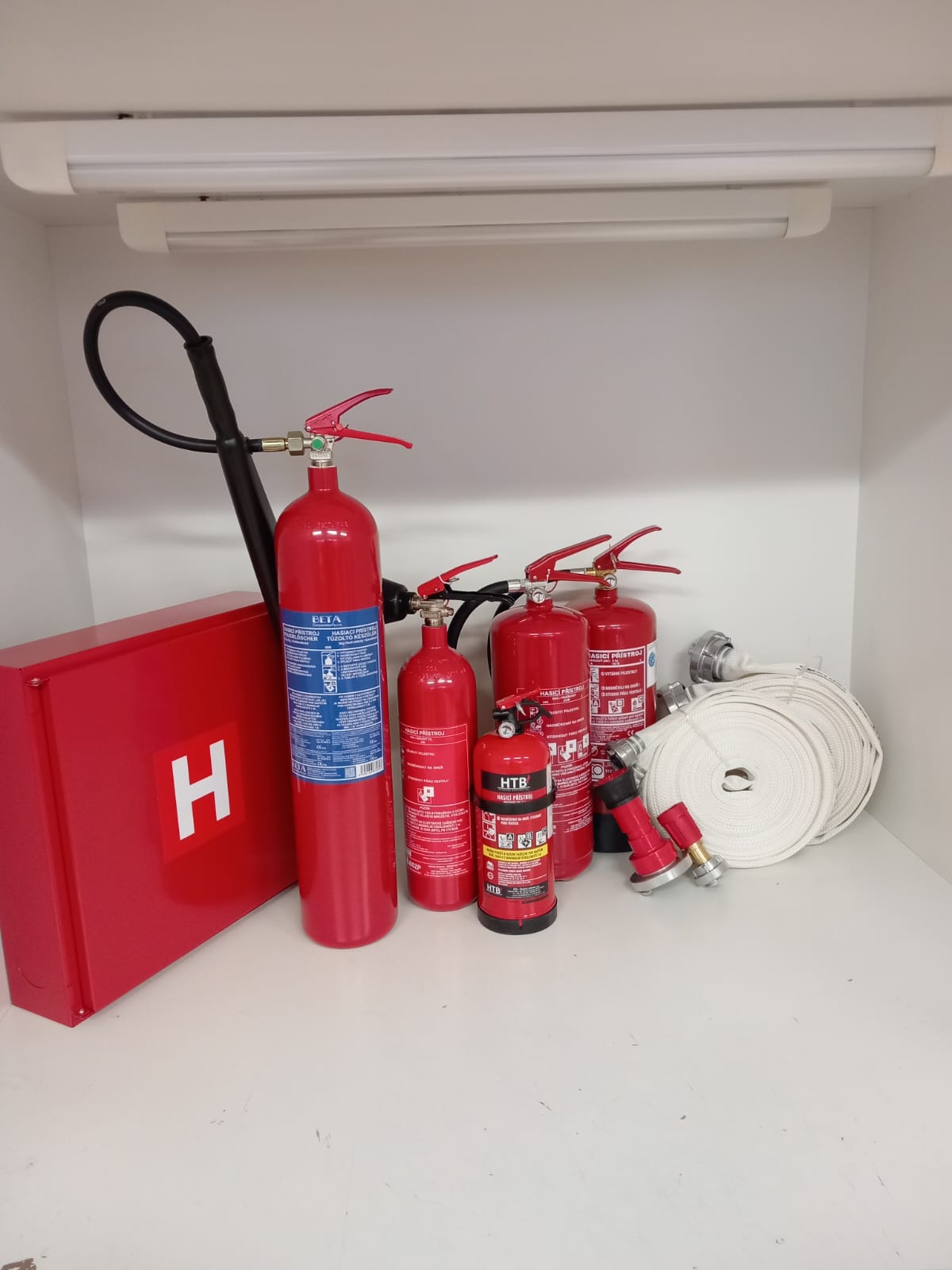 Revize (kontroly) hasicích přístrojů