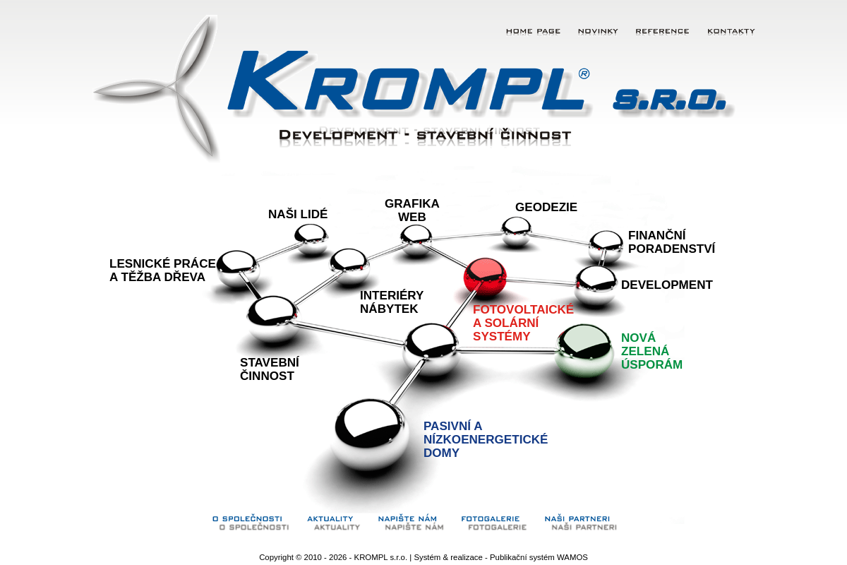 Webdesign - KROMPL, s.r.o.