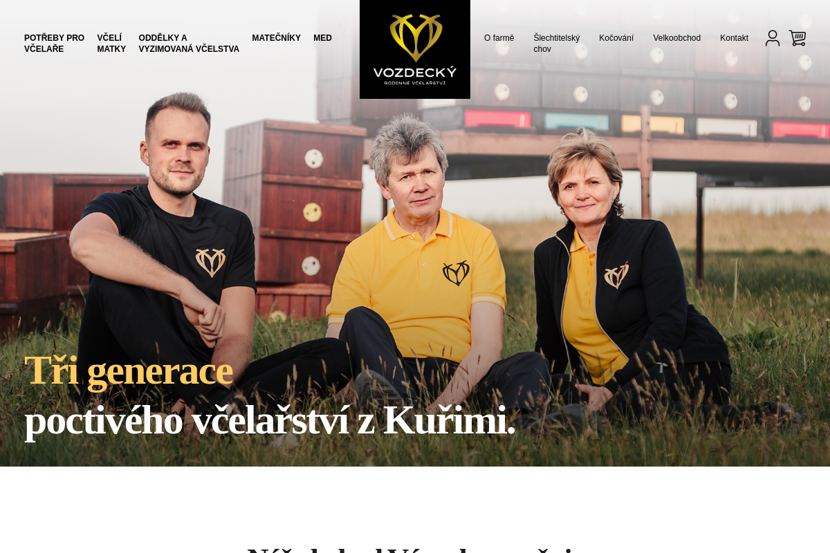 Včelařství Vozdecký