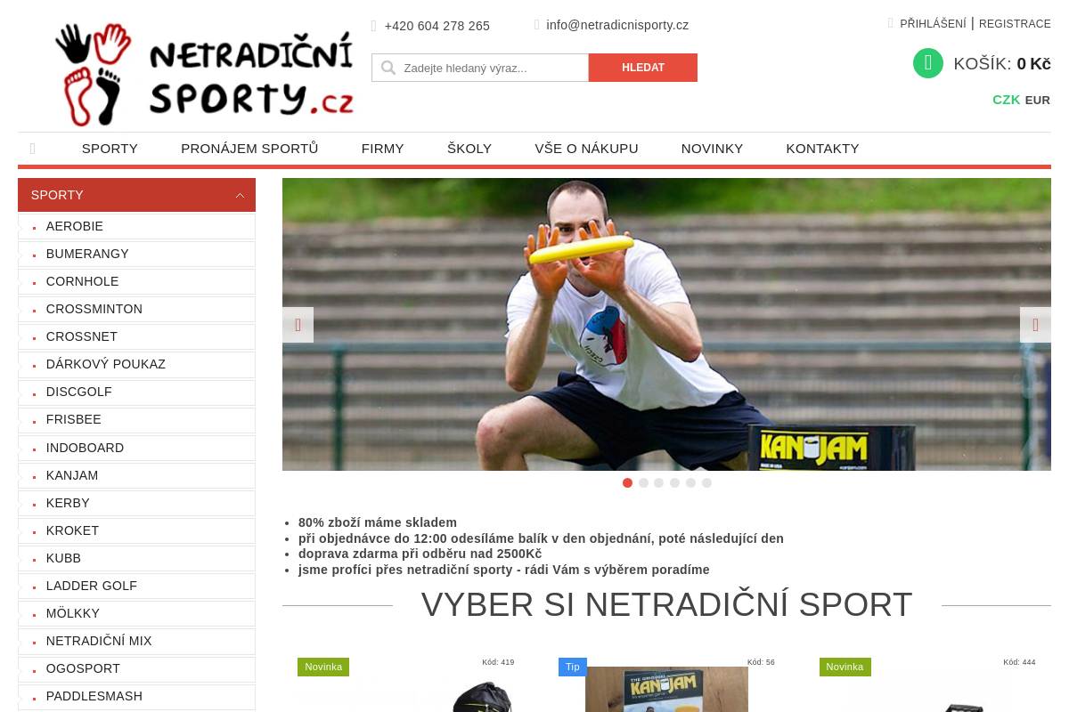 Netradičnísporty.cz
