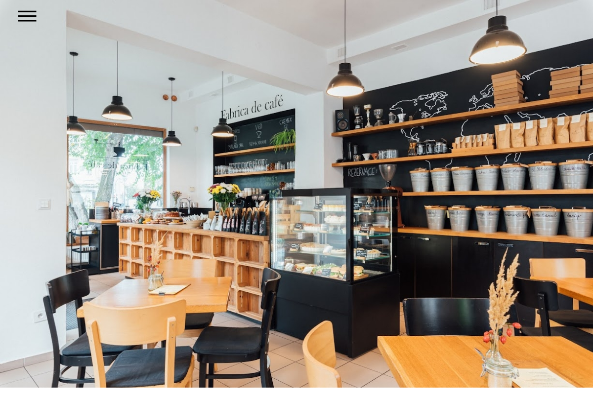 Fabrica de café - Pražírna kávy