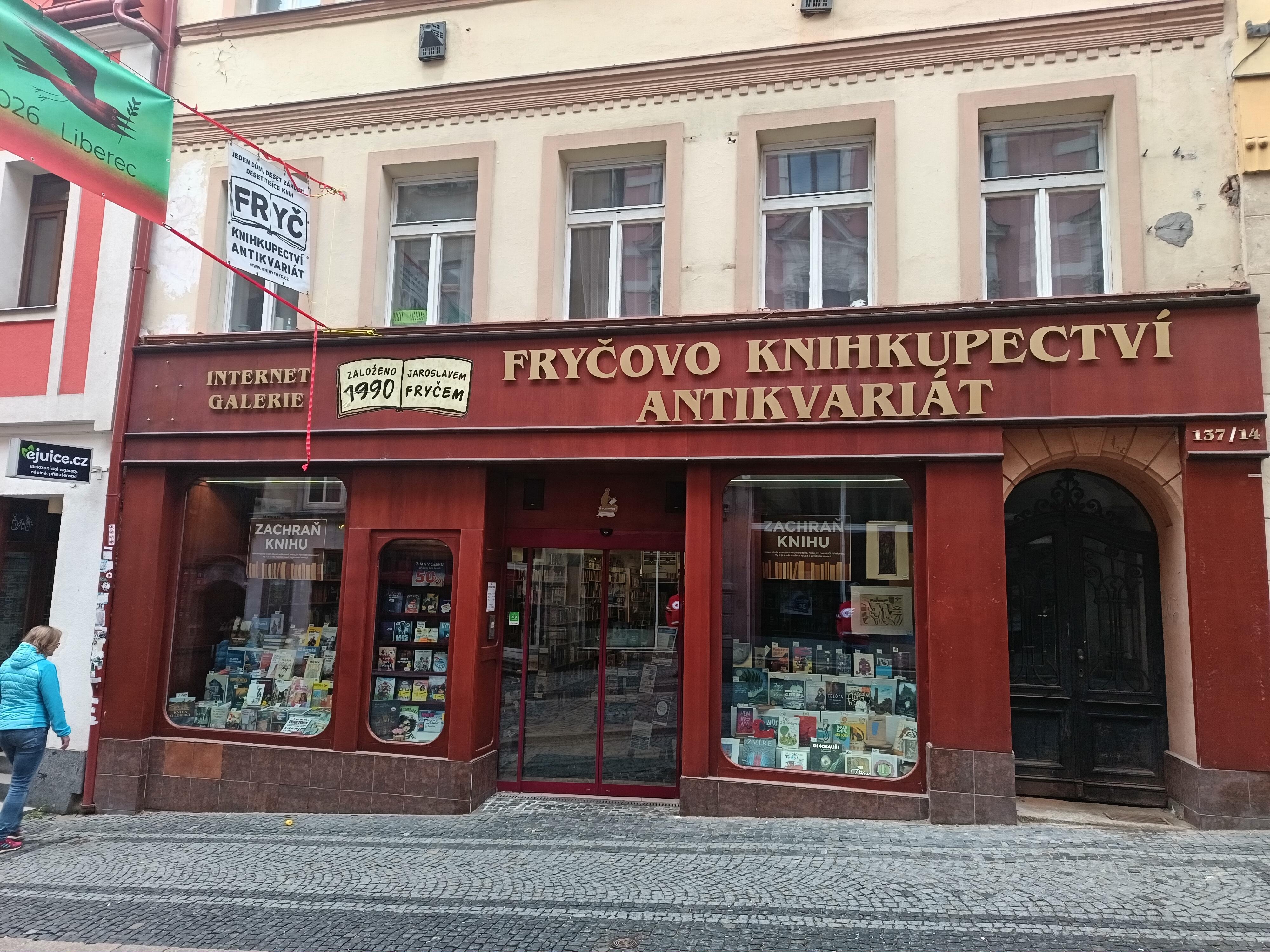 Knihkupectví a antikvariát Fryč