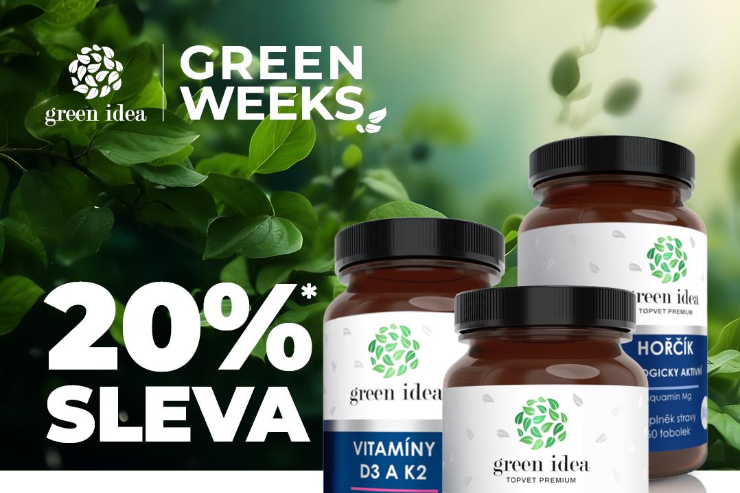 Jarní GREEN WEEKS jsou tady!