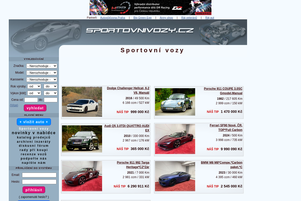 Sportovnívozy.cz