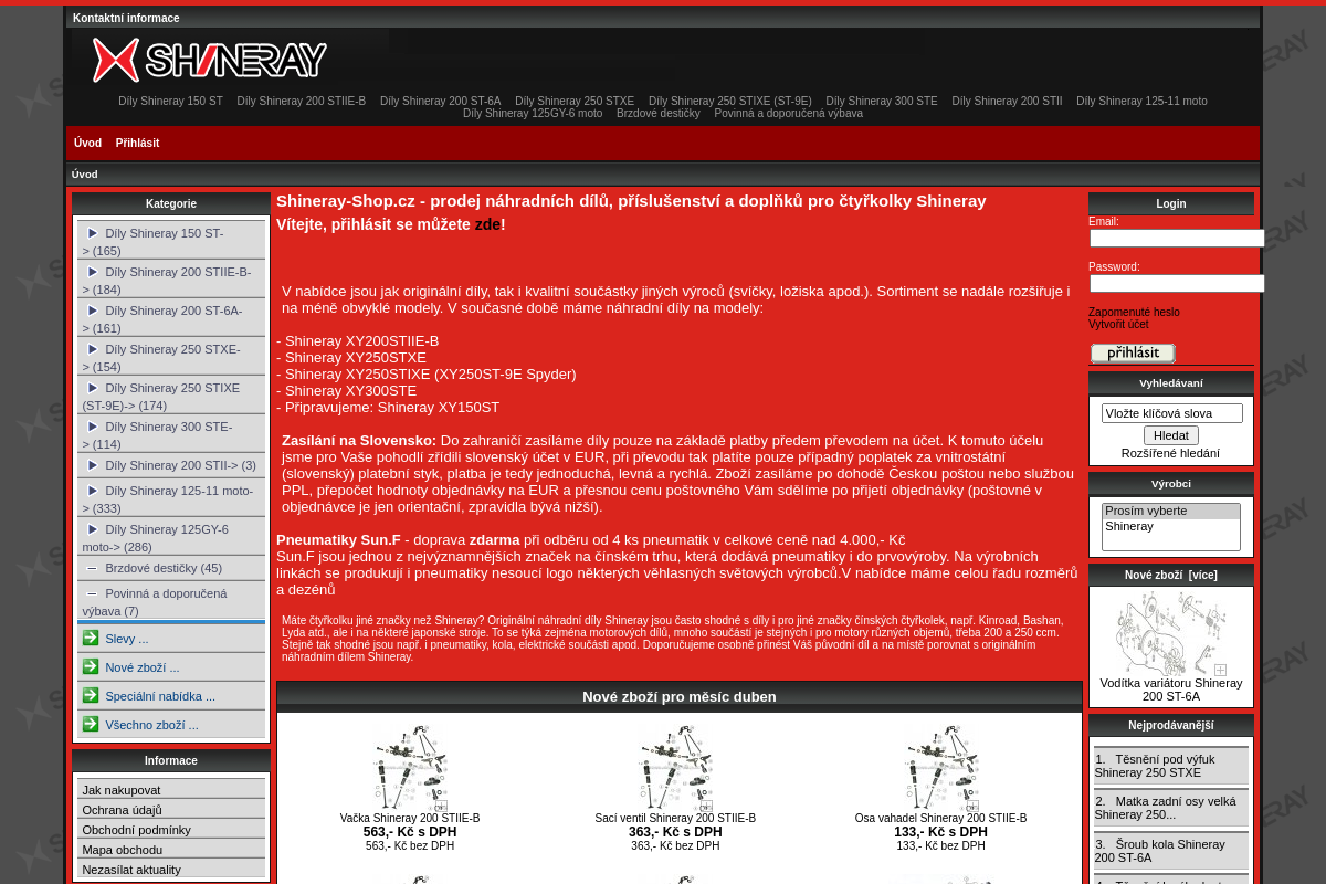 Shineray-shop.cz