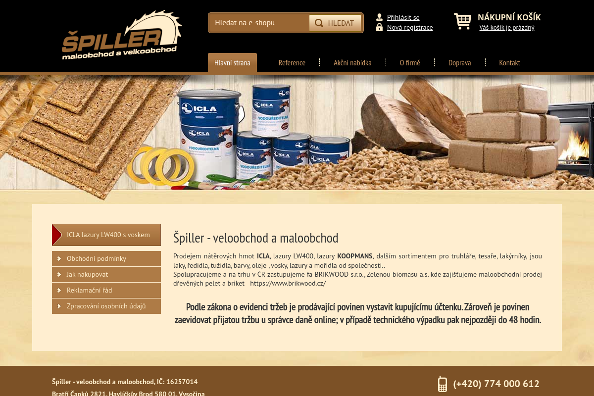 Špiller maloobchod a velkoobchod foto 1