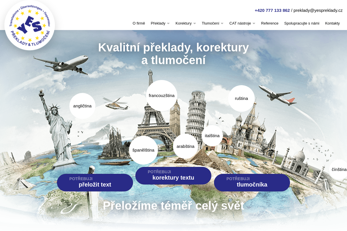 YES překlady