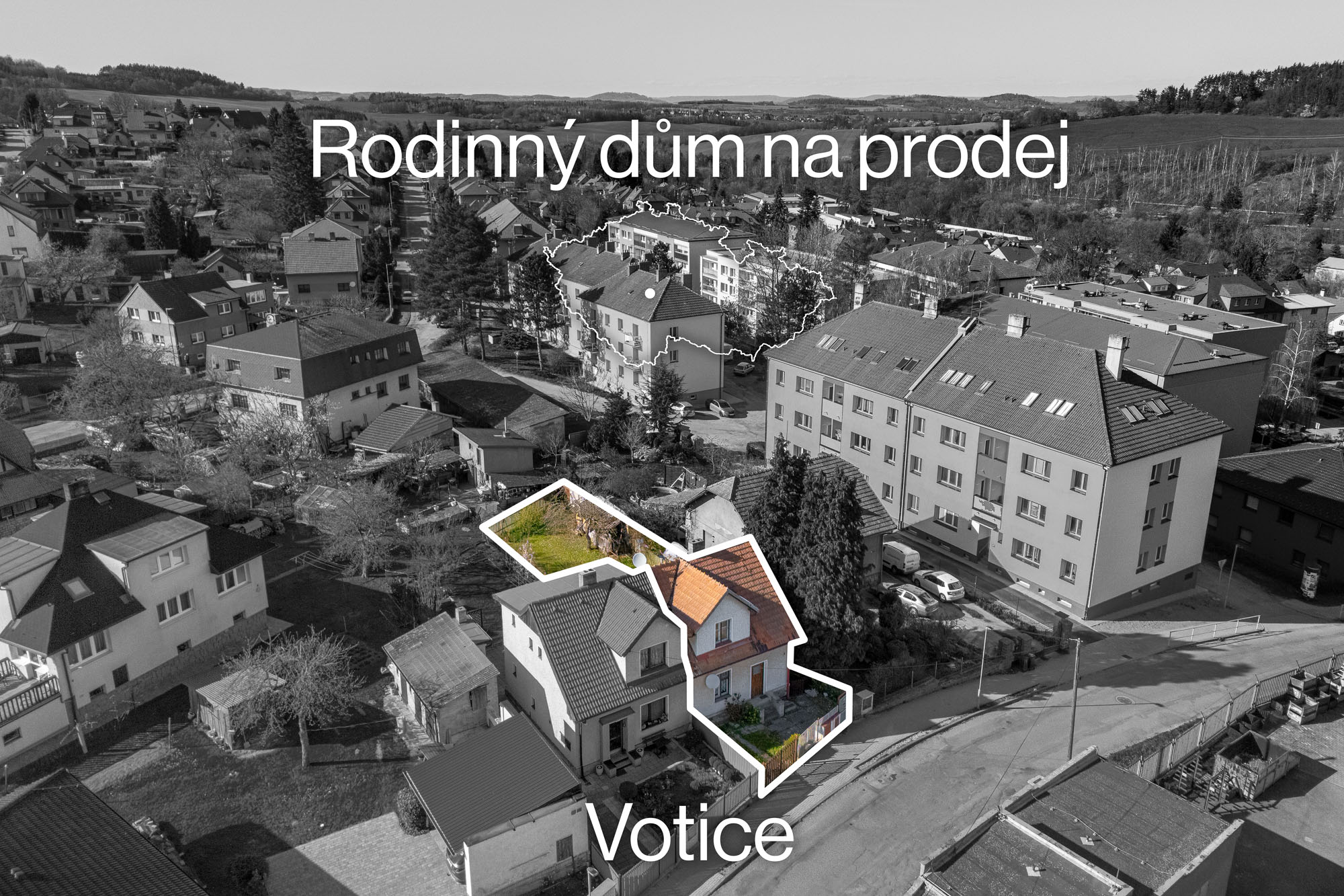 prodej domu 2+1 Votice