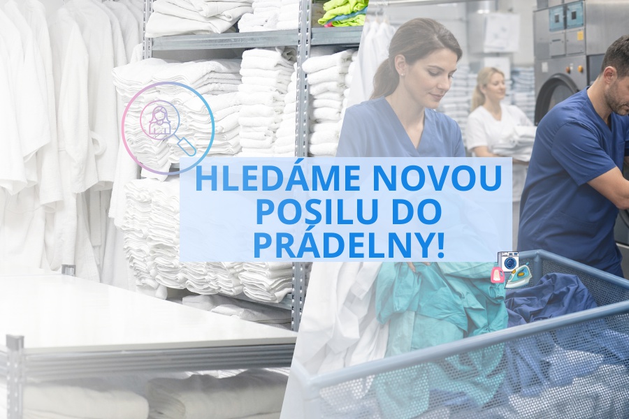 Hledáme novou posilu do prádelny