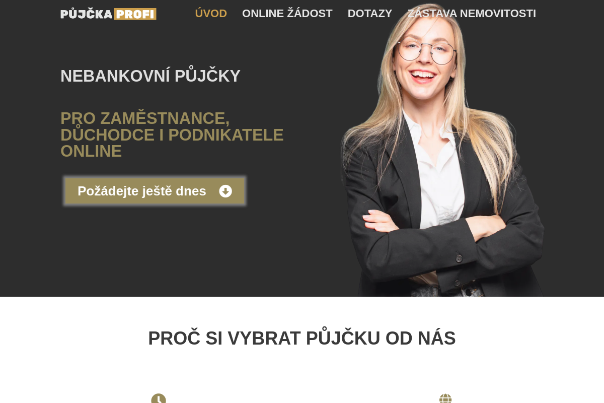 Jana Vízková - půjčky a úvěry
