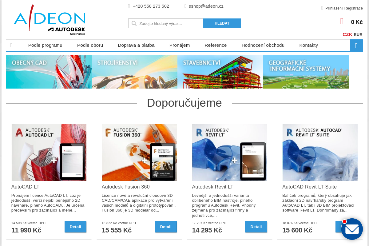 Eshop.adeon.cz