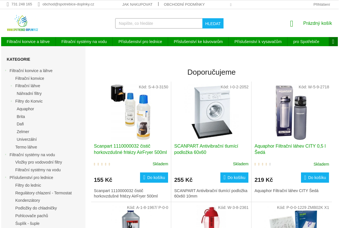 Spotrebice-doplnky.cz