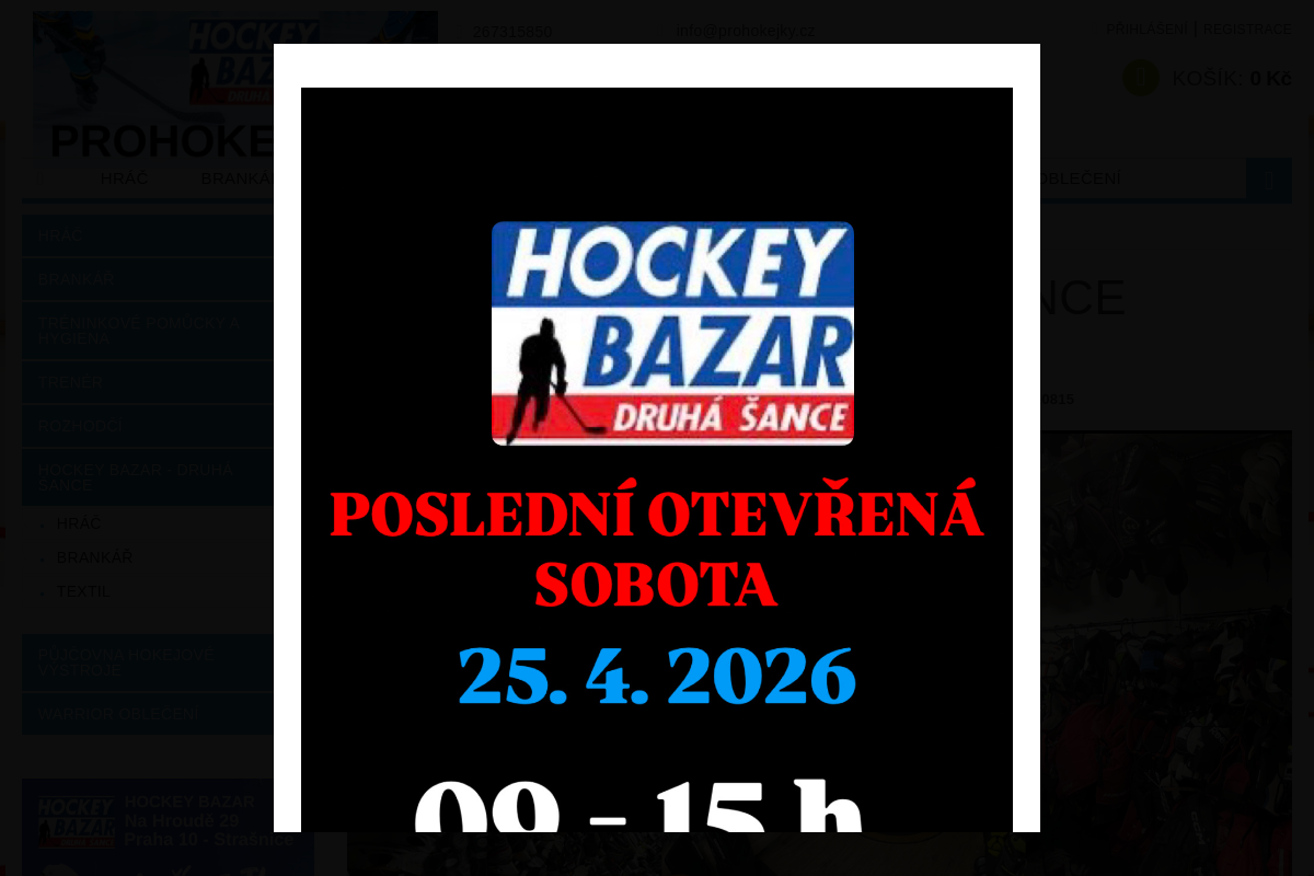HOCKEY BAZAR - Druhá šance