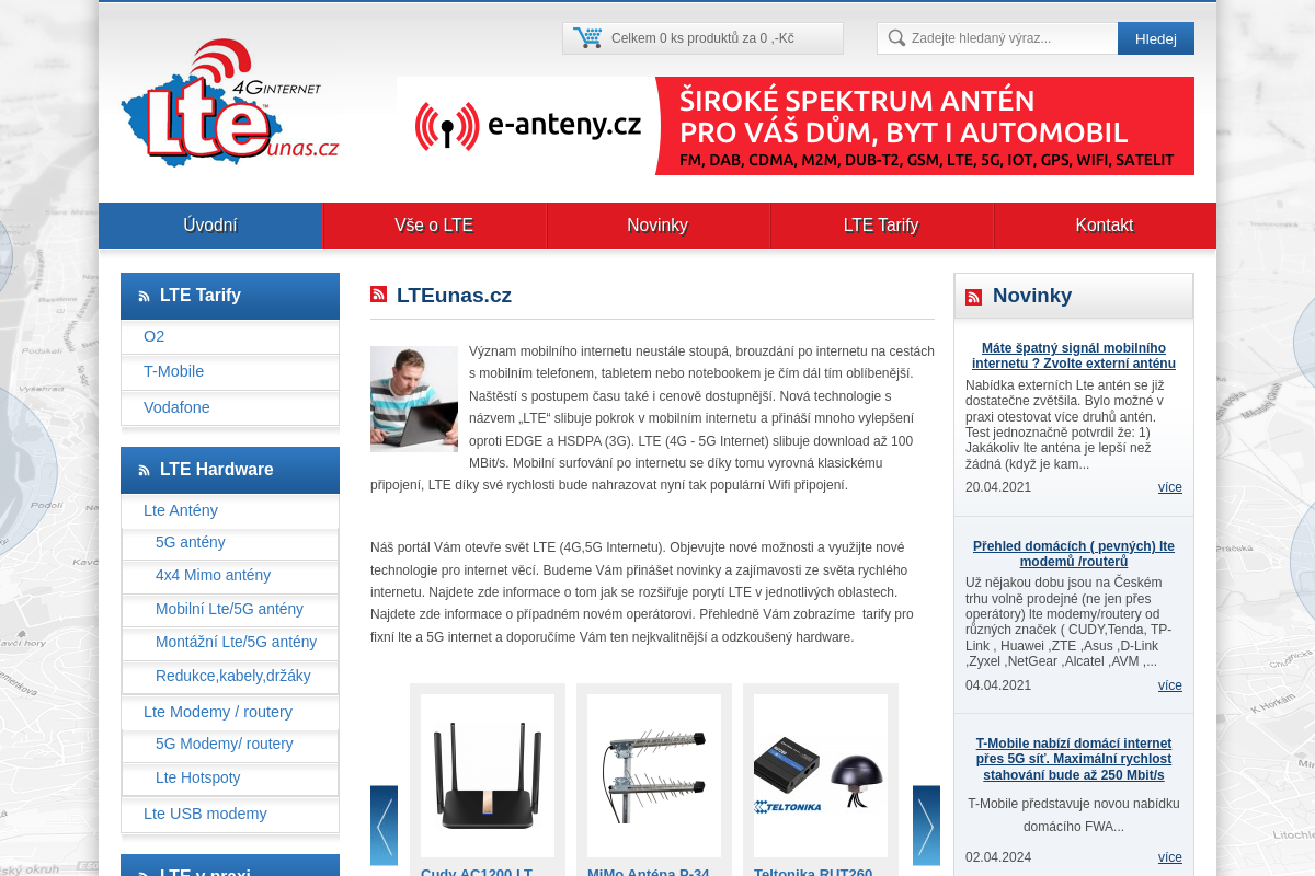 Lte-unas.cz
