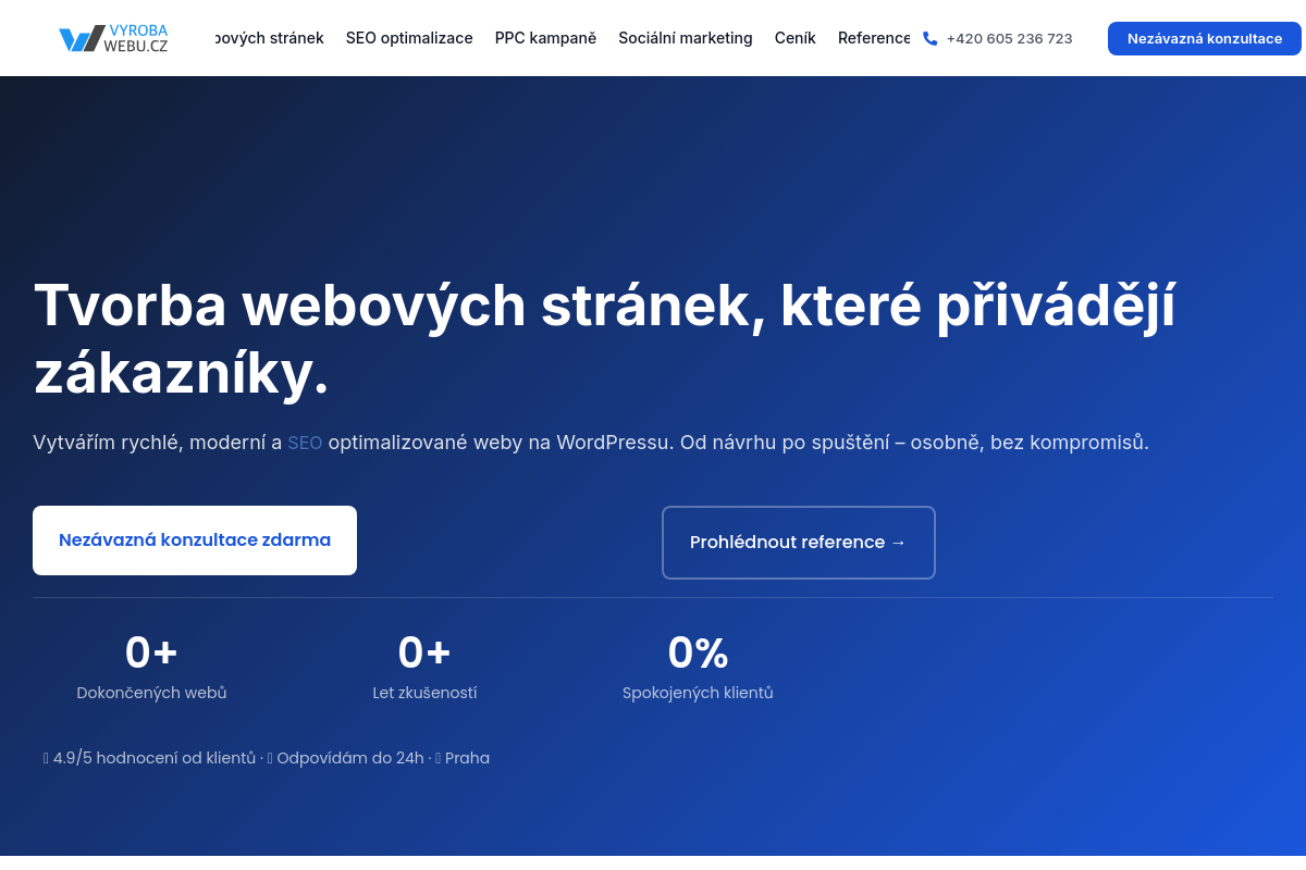 Výroba webů - Tomáš Bada