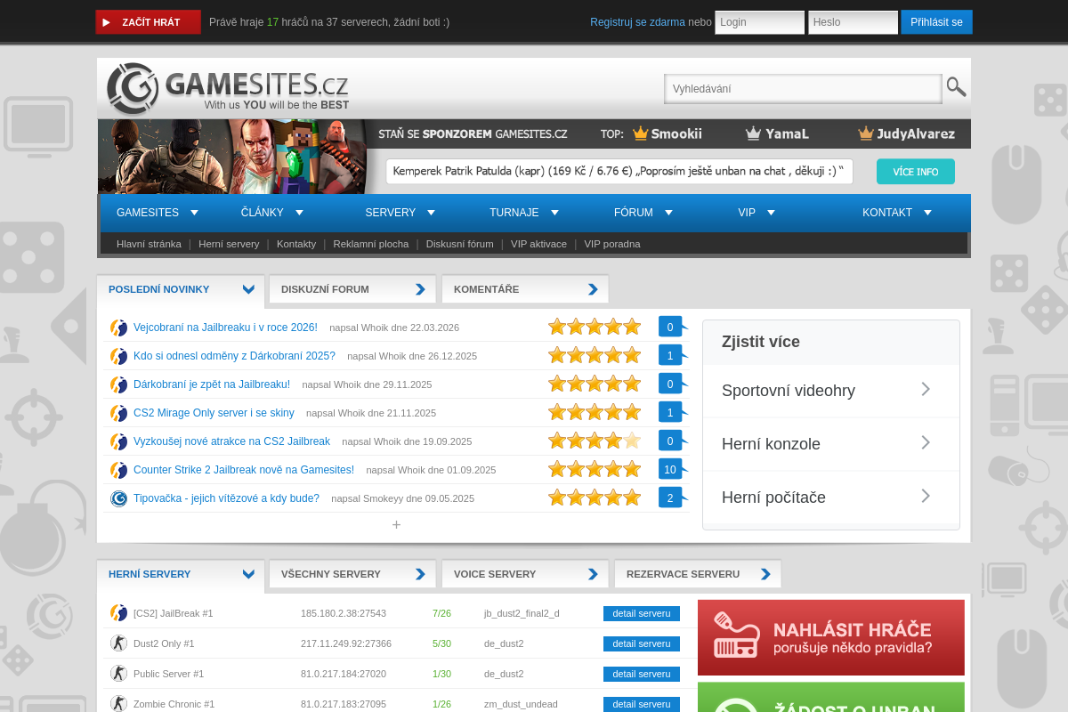 GAMESITES.CZ