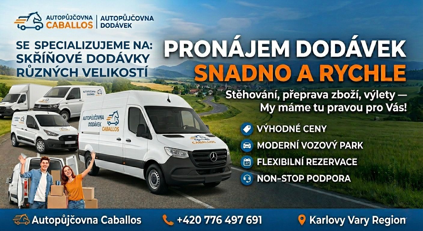 Autopůjčovna dodávek - Caballos Tip foto 2