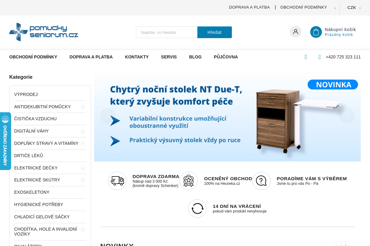 Pomůcky seniorům.cz