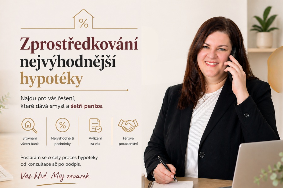 Zprostředkování nejvýhodnější hypotéky