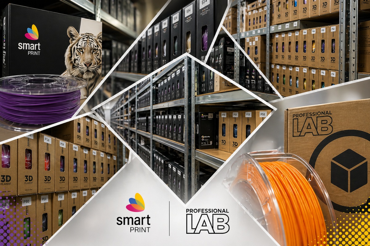 Cože? 3 000 kusů 3D filamentů skladem?!