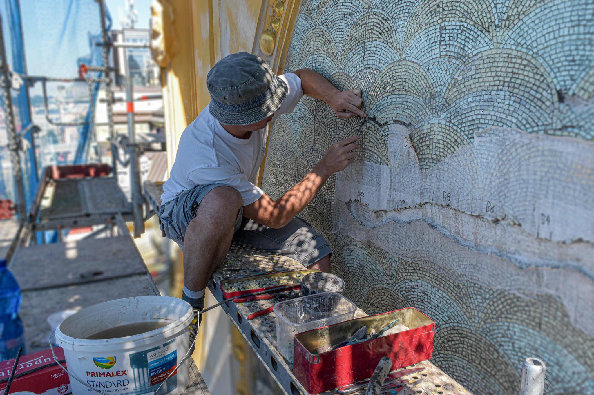 Svoboda Památkám – restaurování, nástěnná malba, sgrafito, mozaika