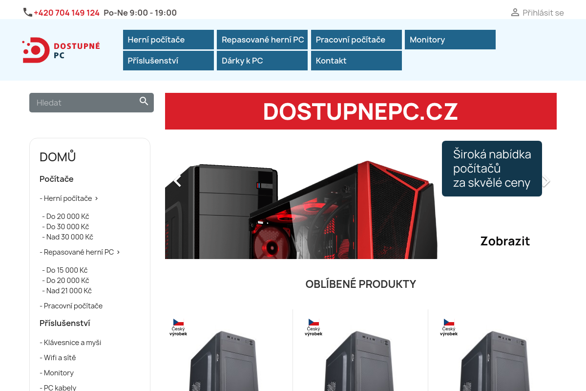 Dostupnepc.cz
