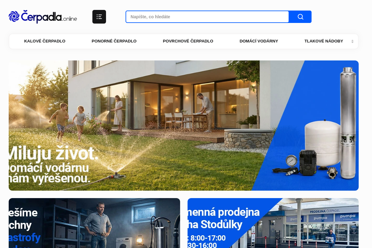 Čerpadla.online - e-shop