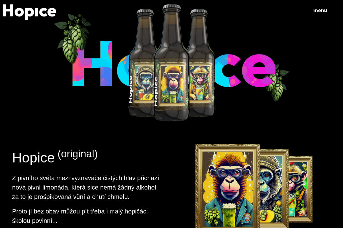 Hopice - chmelová limonáda