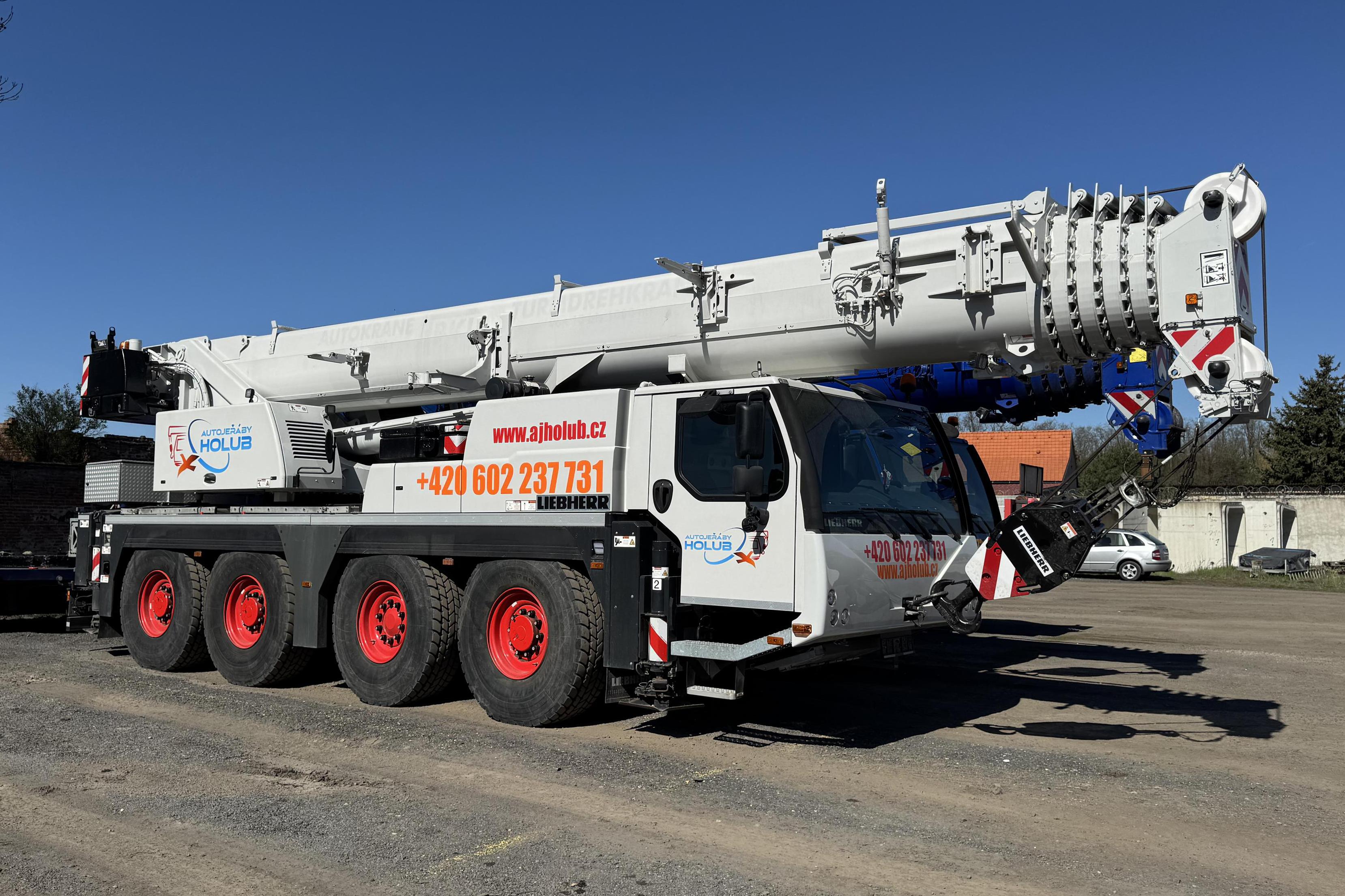 Pronájem Autojeřábu Liebherr LTM 1070-4.1