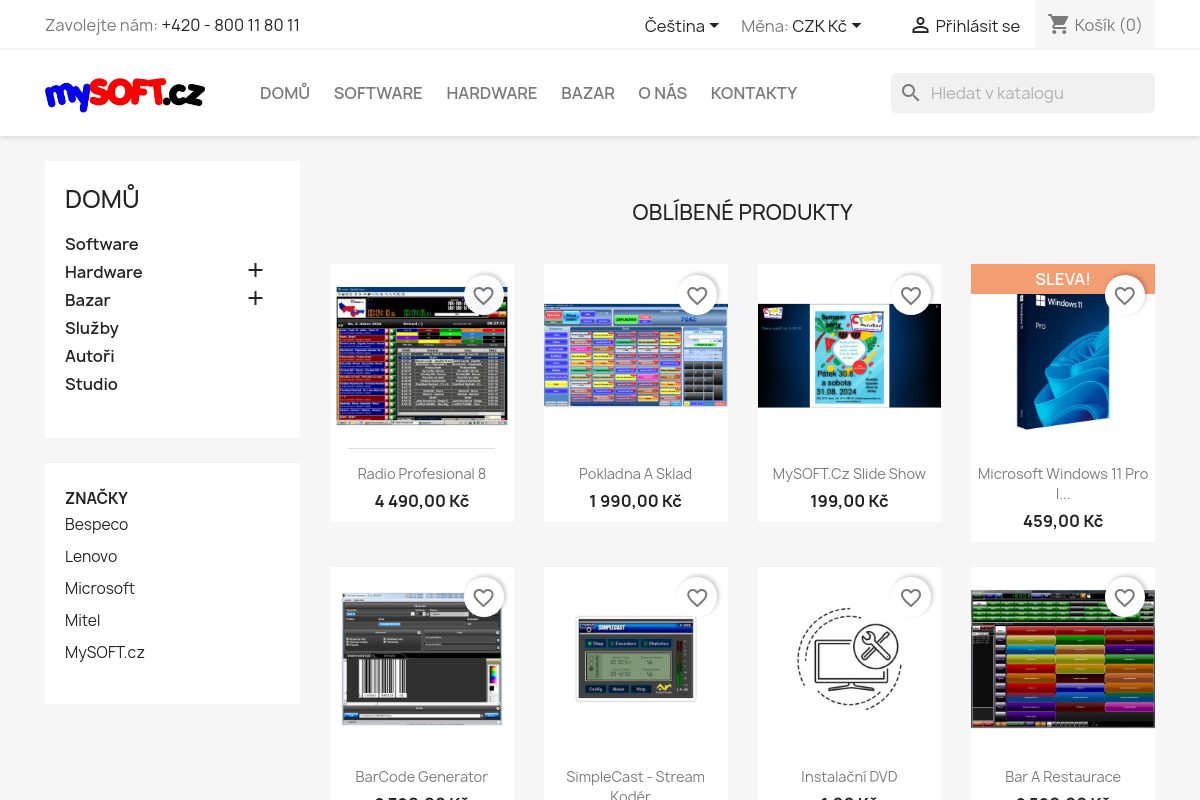 Shop.mysoft.cz/cs