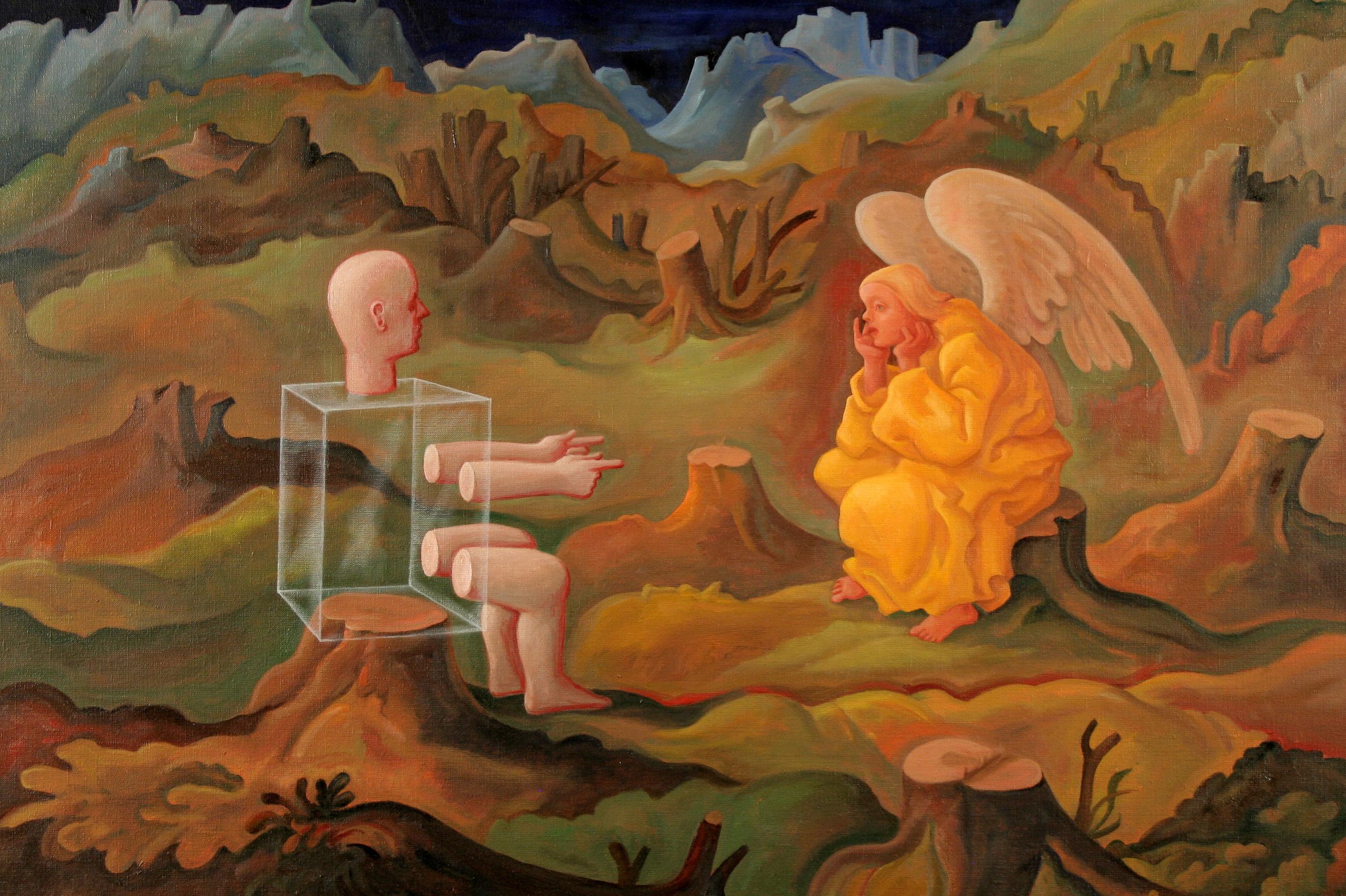 Michal Tomek /Rozhovor anděla s umělou inteligencí