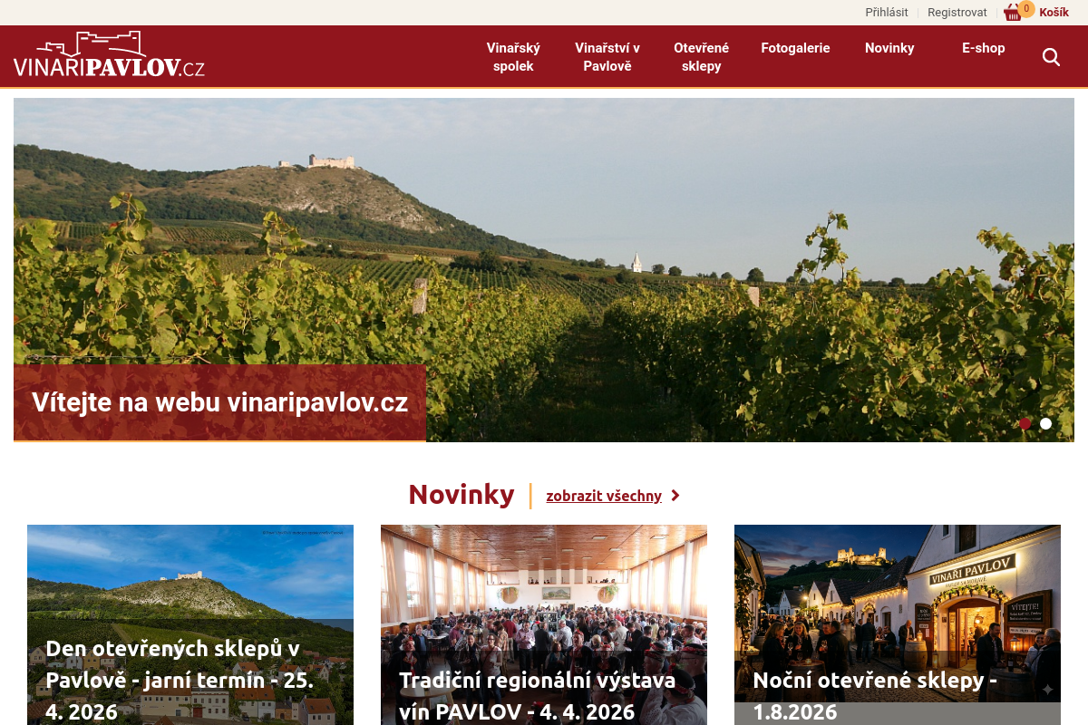Vinaripavlov.cz