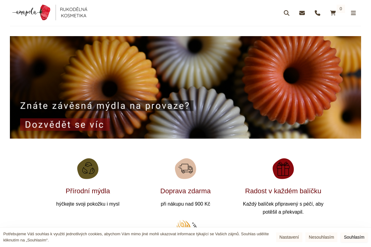 Amapola | rukodělná kosmetika