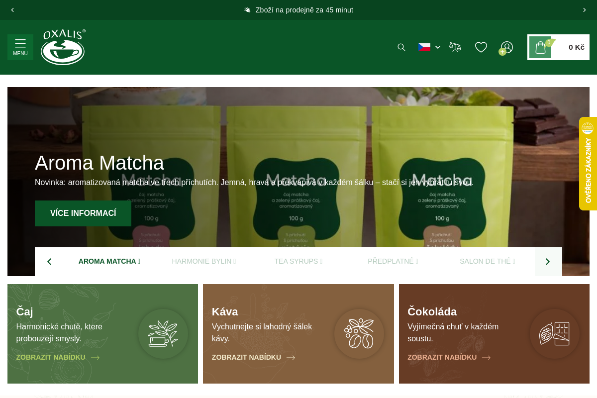 OXALIS ČAJ & KÁVA foto 1