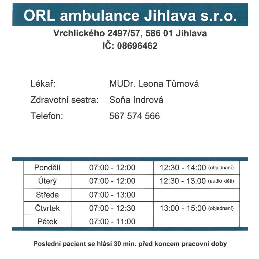 ORL ambulance Jihlava s.r.o. foto 2