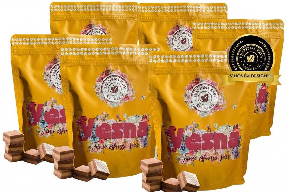 Jarní espresso směs Vesna 5+1