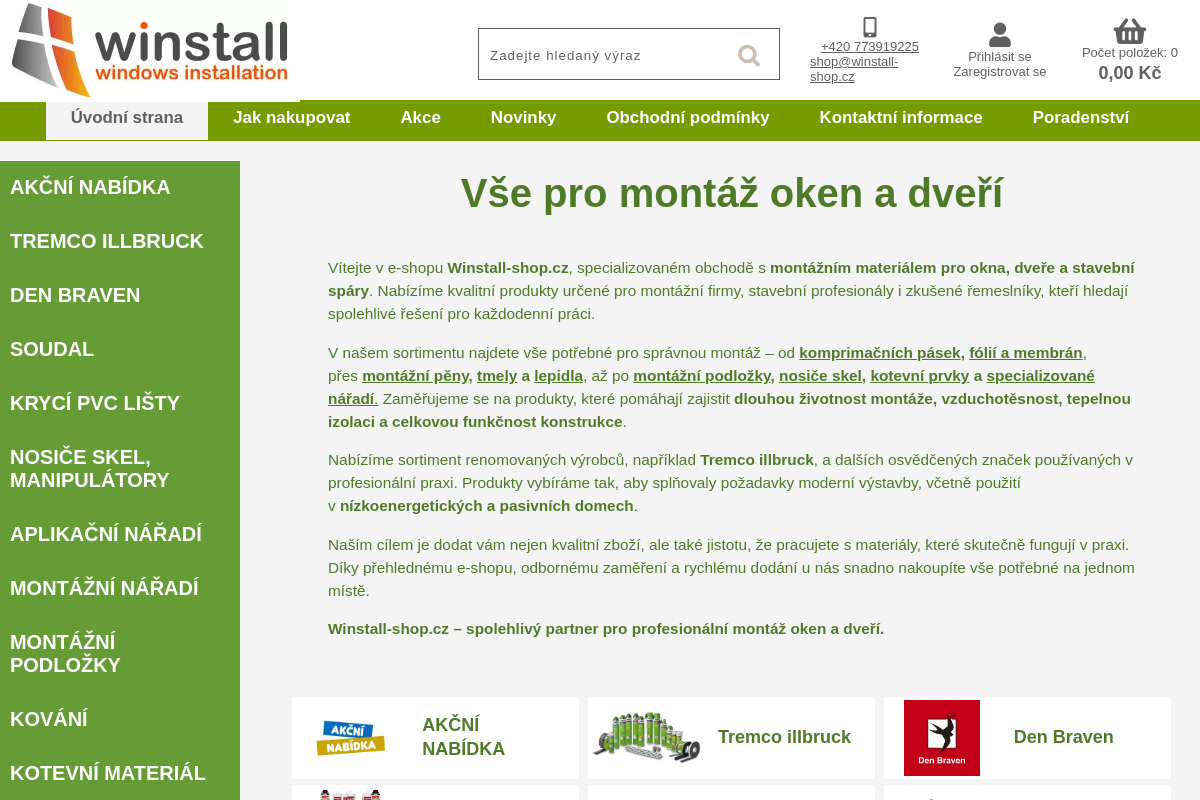 Winstall-shop.cz
