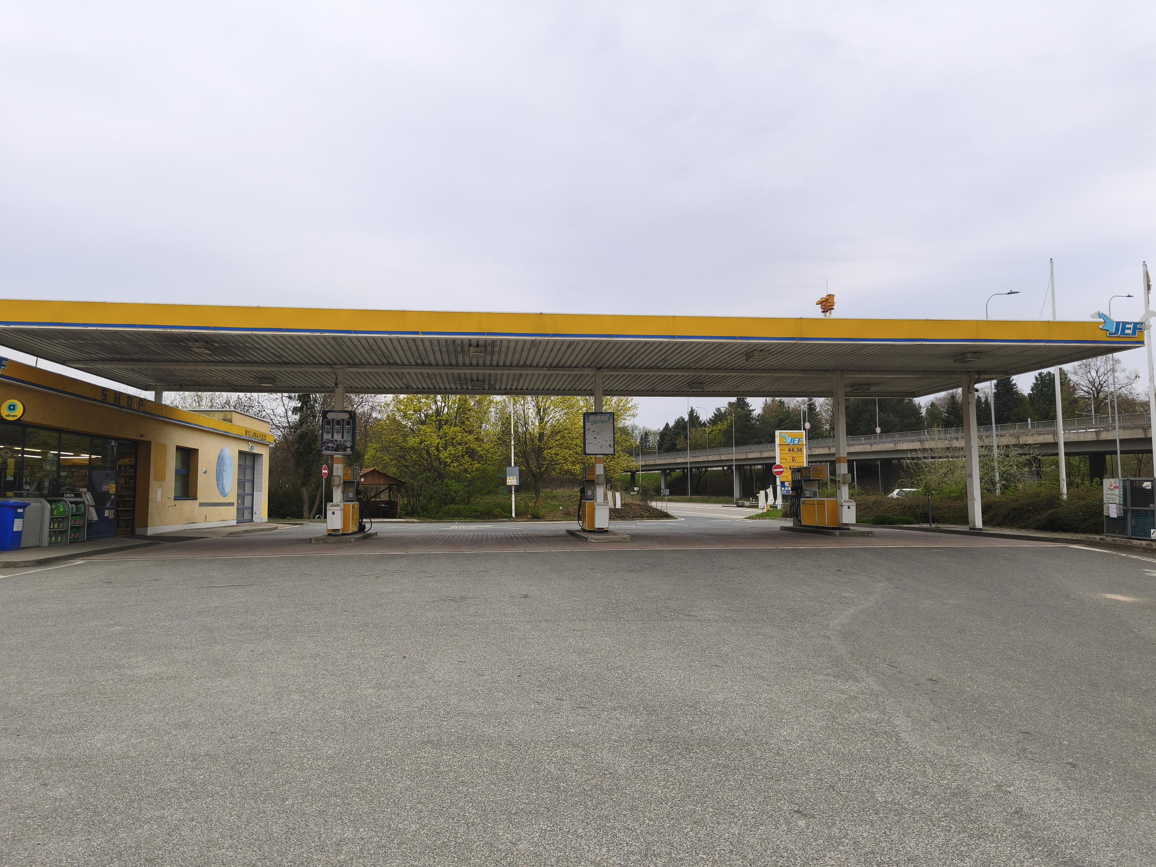 Čerpací stanice JEF