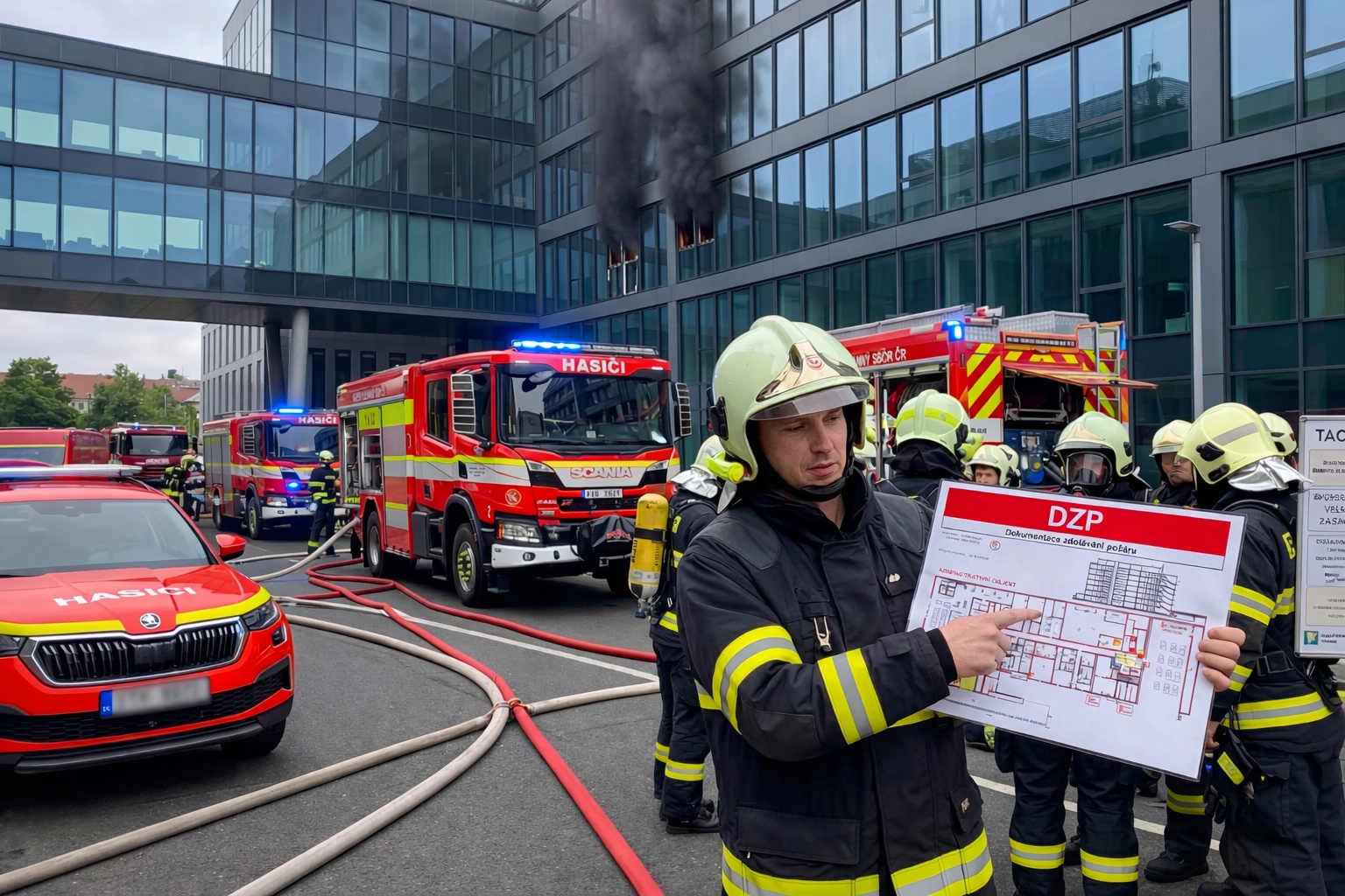 Dokumentace zdolávání požáru