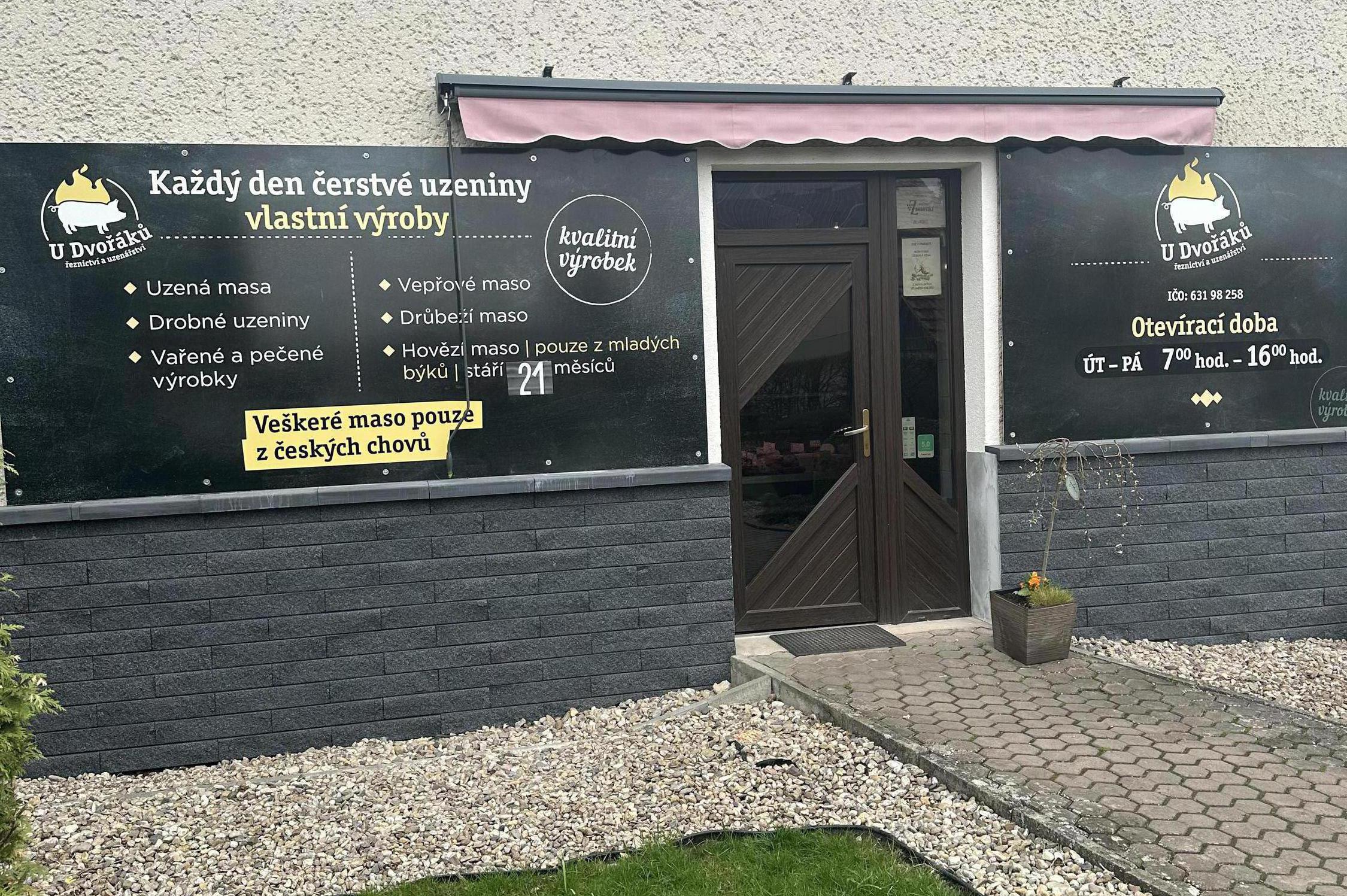 Řeznictví a uzenářství u Dvořáků Sruby