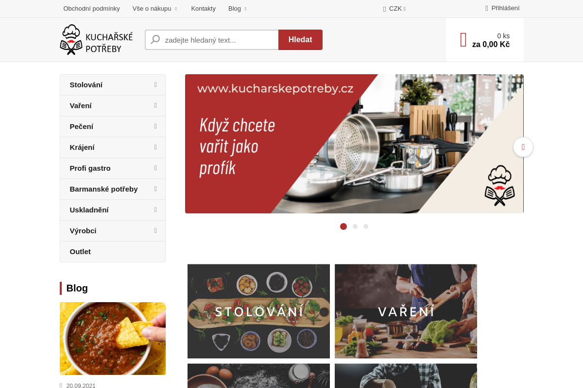 Kuchařské potřeby