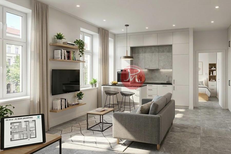 Byt 2+kk s lodžií, ideální k rekonstrukci!