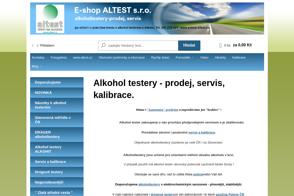 E-shop ALTEST s.r.o.