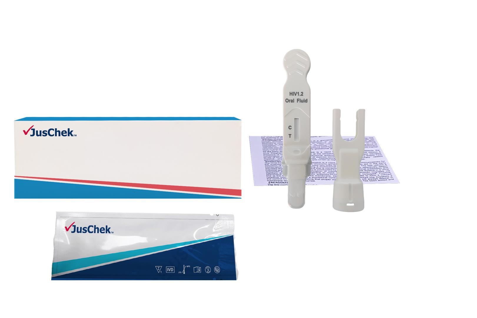 Spolehlivý tyčinkový test na HIV ze slin