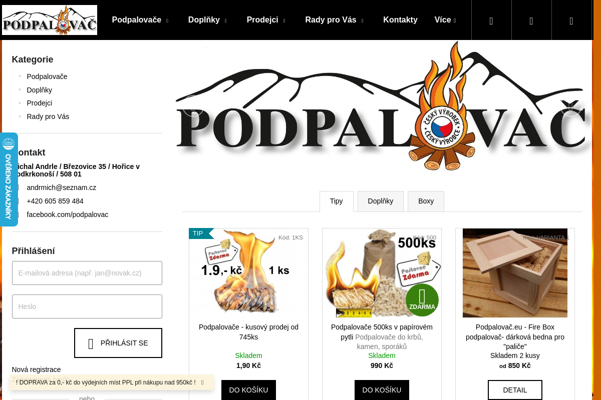 Podpalovač.eu