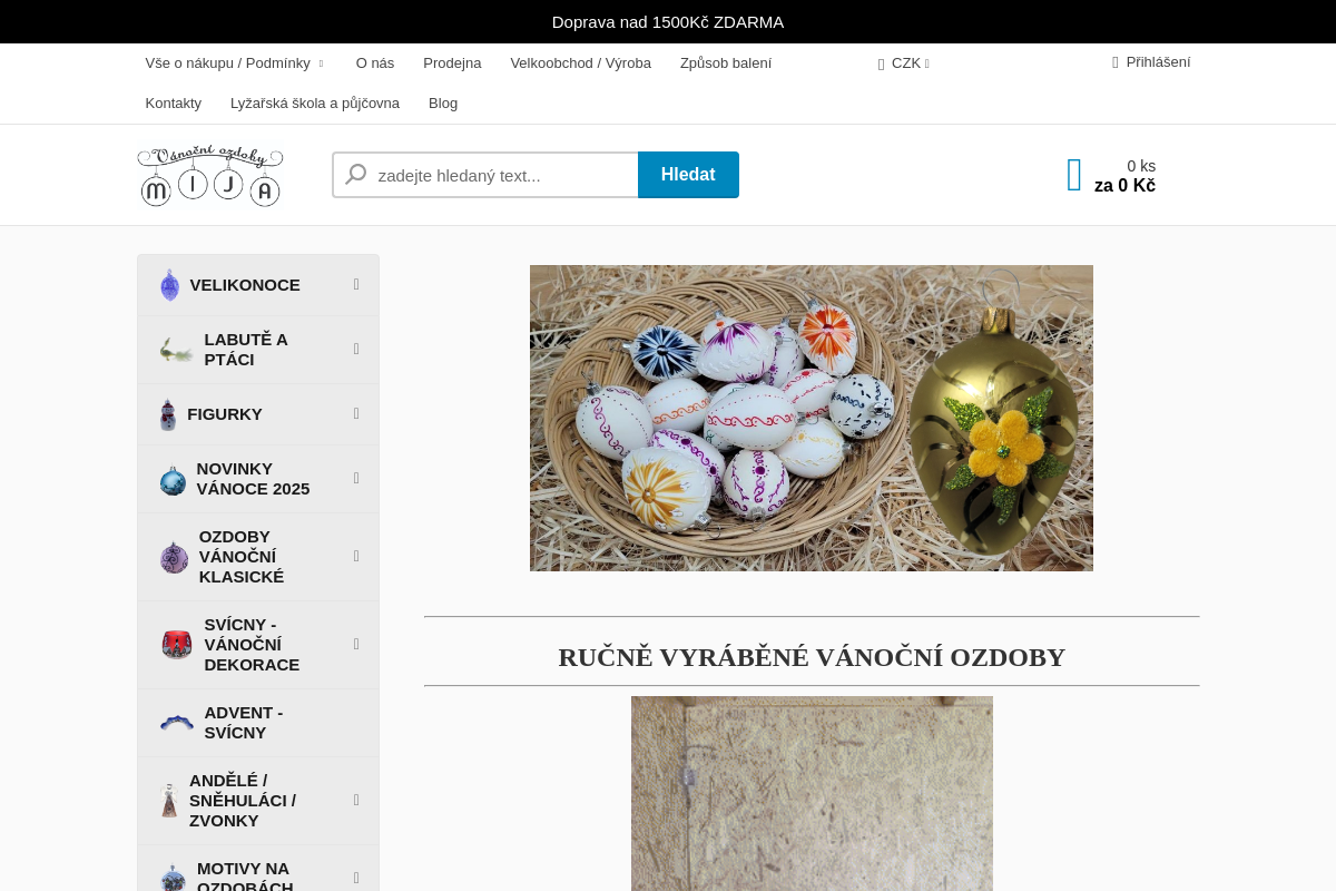 VÁNOČNÍ OZDOBY - MIJA