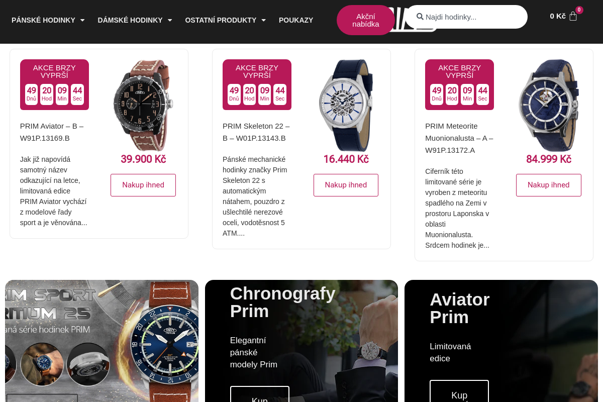PRIM hodinky