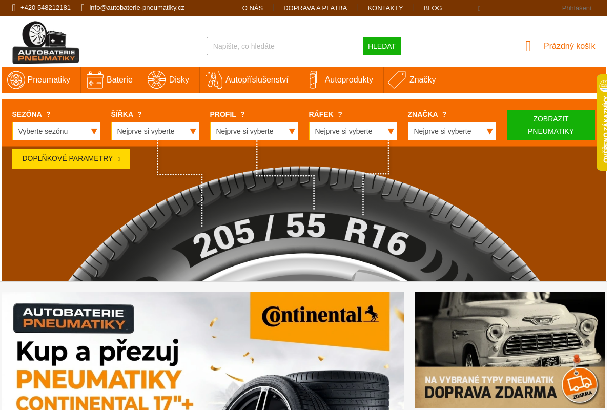 Autobaterie-pneumatiky.cz