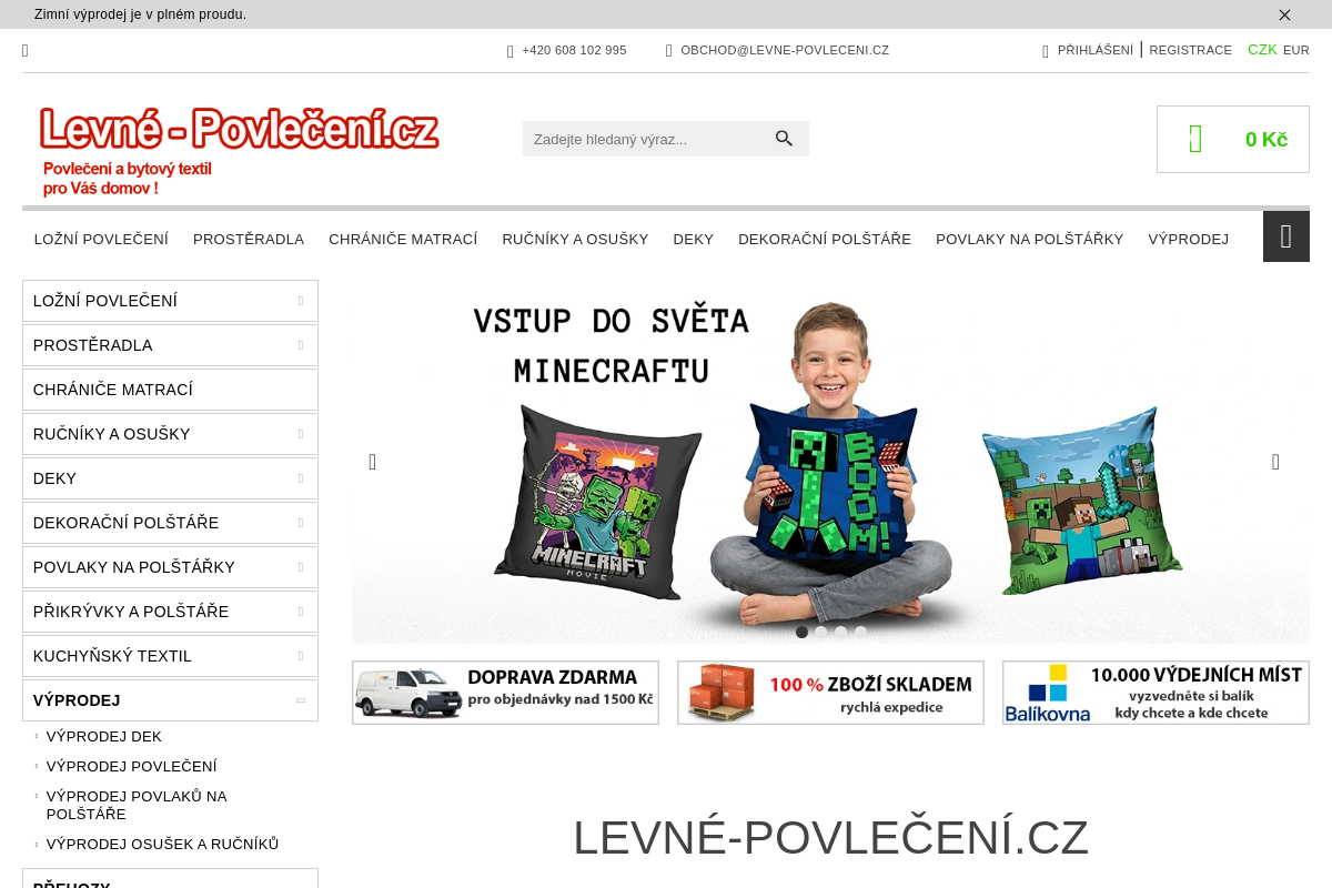 Levne-povleceni.cz